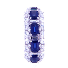 Sapphire Carousel Band