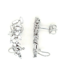 Valentines - Dazzling Diamond Ear Climbers