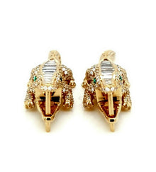 Dangling Crocodile Earring
