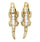 Dangling Crocodile Earring