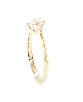 Four Diamond Ring - Coral Collection