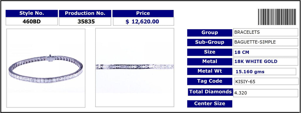 Exclusive Tennis Bracelet