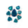 Encompassing Emerald Hearts - Coral Collection