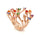 Semi-precious Stone Statement - Coral Collection