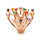 Semi-precious Stone Statement - Coral Collection