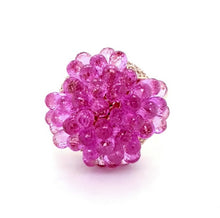 DANCING PINK SAPPHIRE BRIOLETTE RING