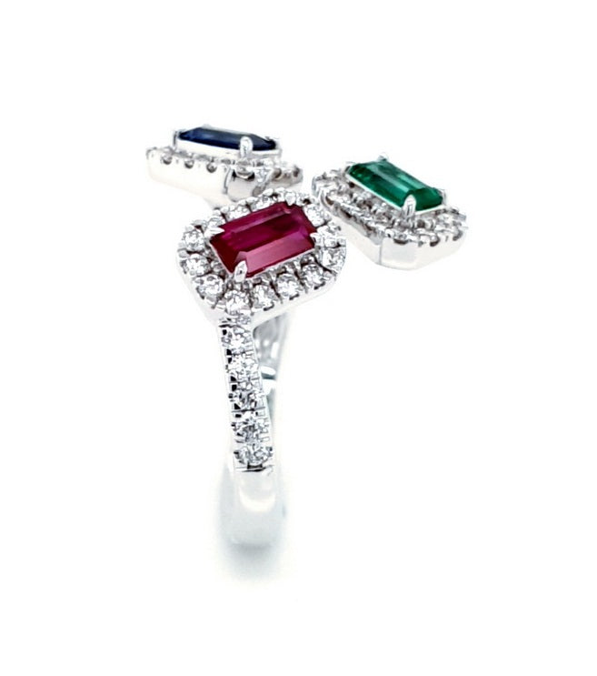 Triple Glam Big Three Ring