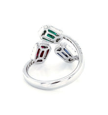 Triple Glam Big Three Ring