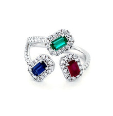 Triple Glam Big Three Ring