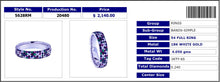 Mixed Colors Diamond Ring
