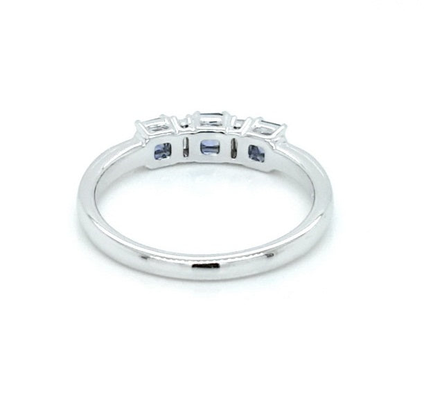Elegant Tri-Sapphire Ring