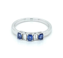 Elegant Tri-Sapphire Ring