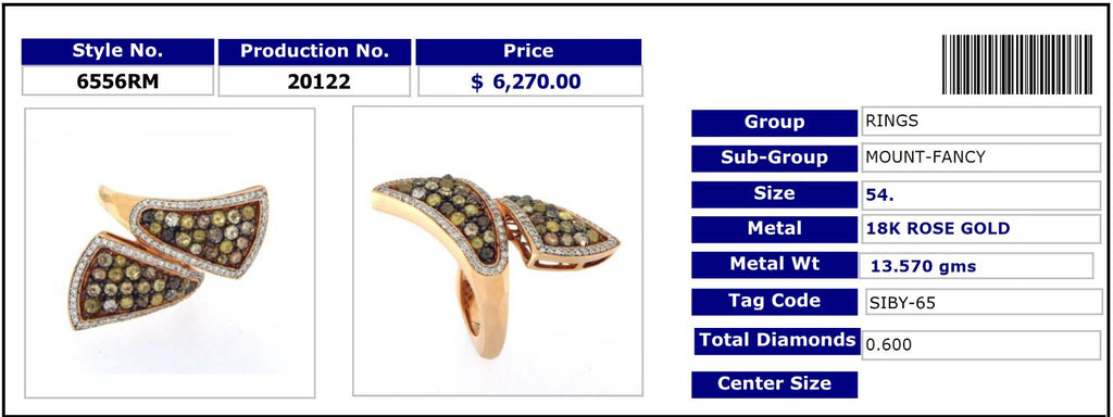 Toi-Et-Moi Fancy Color Diamond Ring