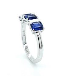 Classic Sapphire and Diamond Ring