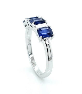 Classic Sapphire and Diamond Ring