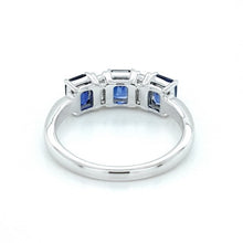 Classic Sapphire and Diamond Ring