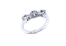 Glittering Trio Diamond Ring