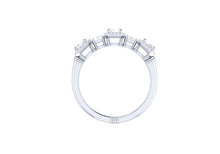 Glittering Trio Diamond Ring