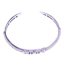 ITALAN WHITE DIAMOND BANGLE