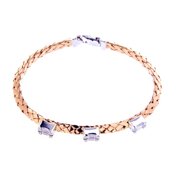 ITALIAN SPRING RG DIAMOND BANGLE