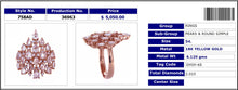 Lotus Diamond Ring