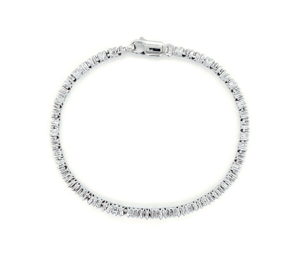 ITALIAN SPRING DIAMOND BANGLE