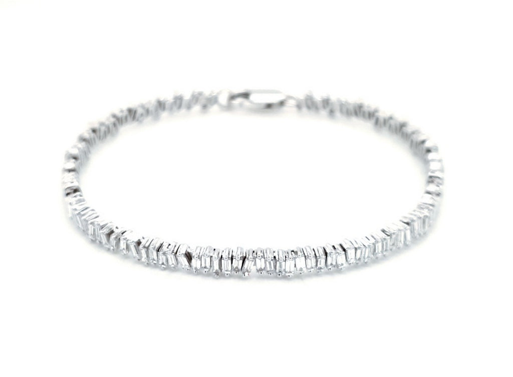 ITALIAN SPRING DIAMOND BANGLE