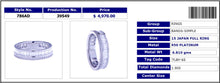 Baguette & Round Diamond Full Band