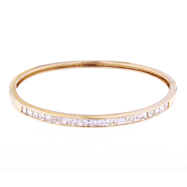 ITALIAN YELLOW DIAMOND BANGLE