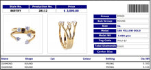 Five Diamond Ring - Coral Collection