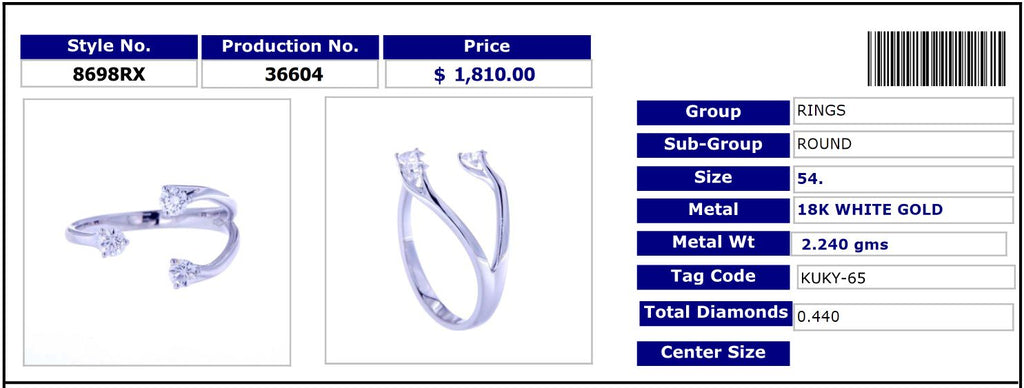 Classic Three Coral Ring