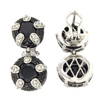 Black & White Diamond Earring