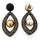 One of a Kind Black Diamond Earring 1632EP16151