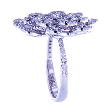 Round Flower Diamond Ring 1812AD36048