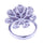 Round Flower Diamond Ring 1812AD36048