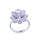 Floral Oval Mount Ring 1875AZ36718