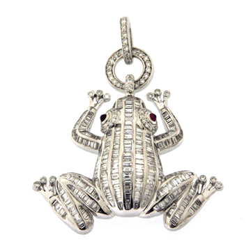 Wild Frog Diamond Pendant 1969PR16205