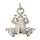 Wild Frog Diamond Pendant 1969PR16205