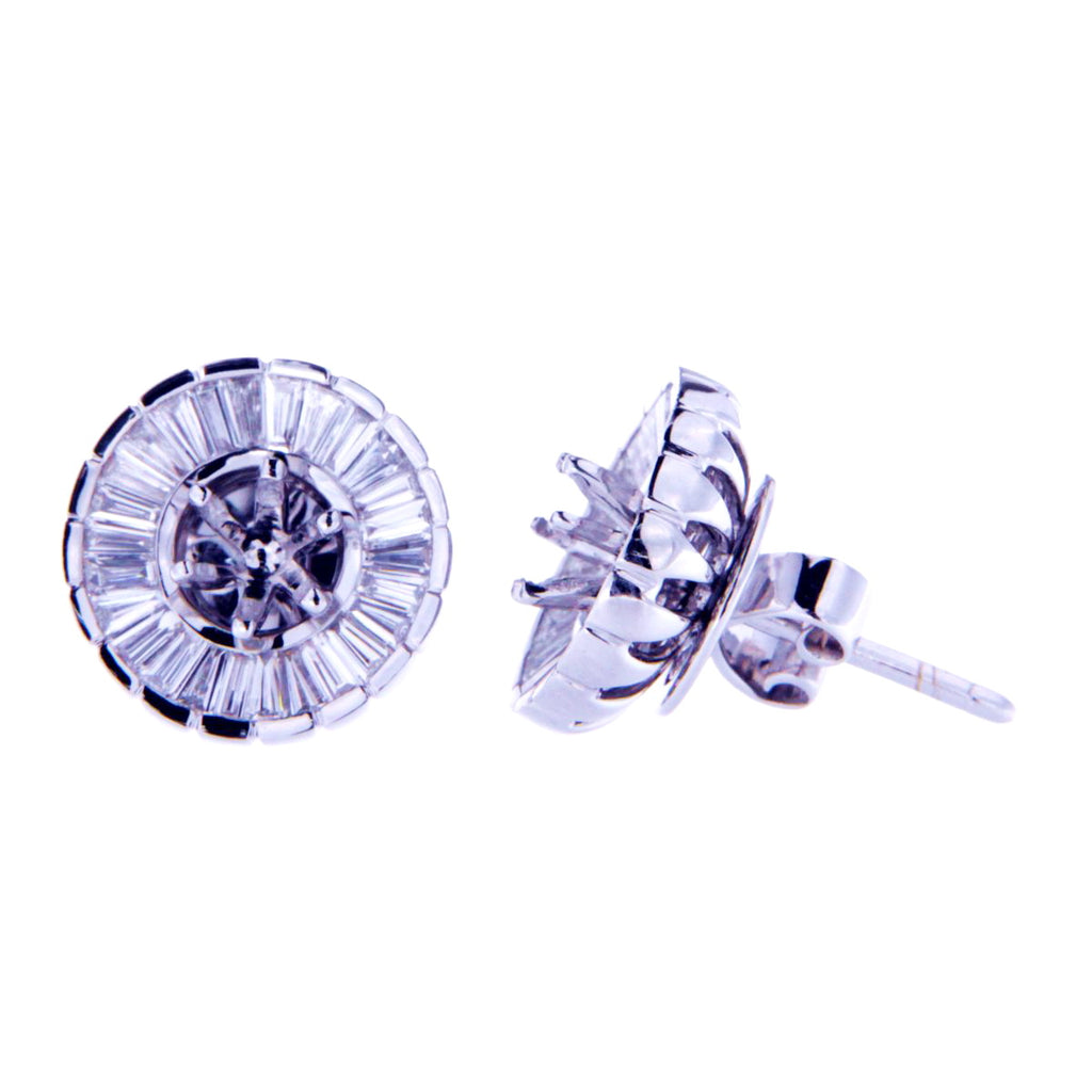 Round Mount Everyday Classic Earring 196ED38277