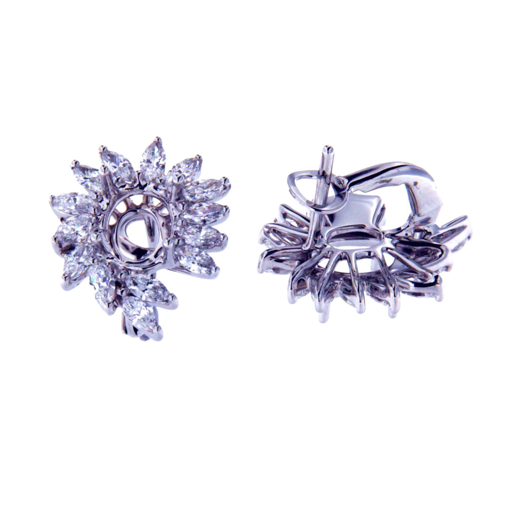 Floral Oval Mount Earring 2030ED27327