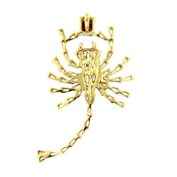 Wild Scorpion Fancy Yellow Diamond Pendant 2179PM27796