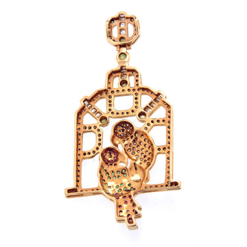 Bird Nest Fantasy Diamond Pendant