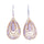 Combo of White & Yellow Diamond Party Earrings 2241EY27820