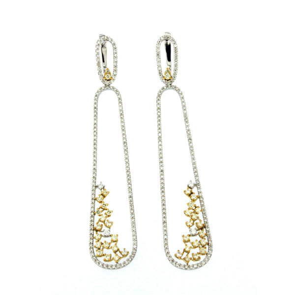 Fancy Yellow Diamond Party Time Earring 2347EY28754