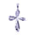 Floral Cross Pendant 2432PD25915