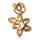 Floral Fancy Yellow Diamond Party Time Pendant 2524PF30042