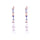 Dangling Diamond Baguette Hoops Earrings 2702ED33665