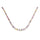 Multi Color Round Sapphire Hepburn Necklace 337NS29752