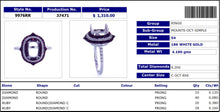 Exclussive Oval Mount Ring 9976RR37471