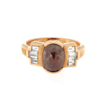 Brown Diamond Vintage Ring